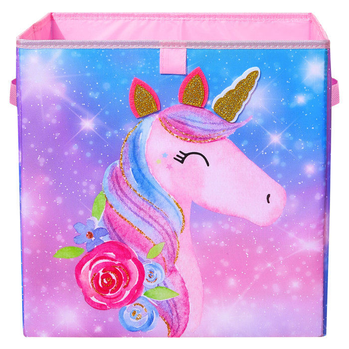 unicorn storage bins